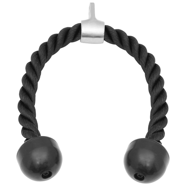 Electomania Heavy Duty Tricep Rope Attachment Pull Down/Extension (Black)