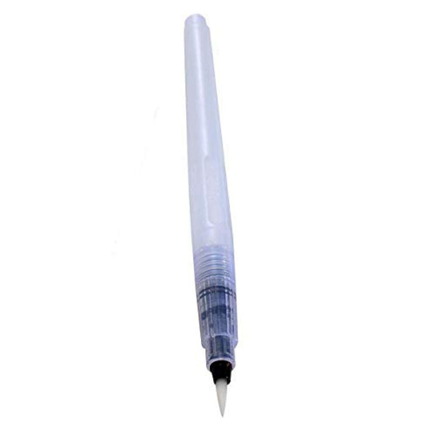 Electomania Water Brush Pen White Refillable Water Brush Pen Trumpet (Small)
