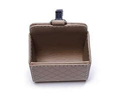 Electomania Car Storage Box Car Piece Holder Box Glasses Mobile Phone Holder Box Support Removable Liner (Black)
