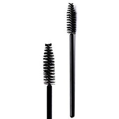 Electomania 10Pcs Eyebrow Eyelash Comb Makeup Brush Eyelash Brushes Wand for Extension Makeup Brush Tool (Black)