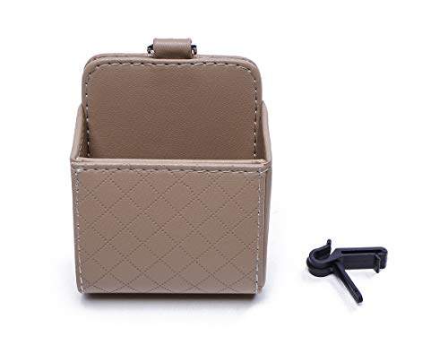 Electomania Car Storage Box Car Piece Holder Box Glasses Mobile Phone Holder Box Support Removable Liner (Black)