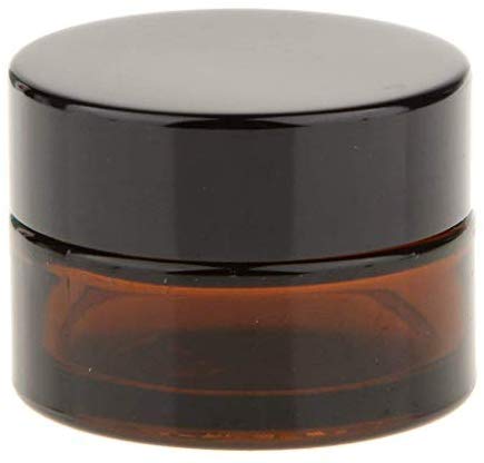 Electomania 20g Empty Bottle with Cap Lotion Cream Sample Container (Brown)