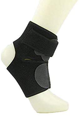 Electomania Adjustable Ankle Support Wrap and Stabilizer (Black)