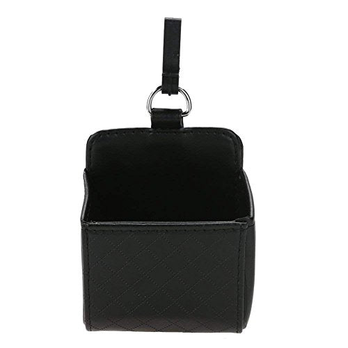 Electomania Car Storage Box Car Piece Holder Box Glasses Mobile Phone Holder Box Support Removable Liner (Black)