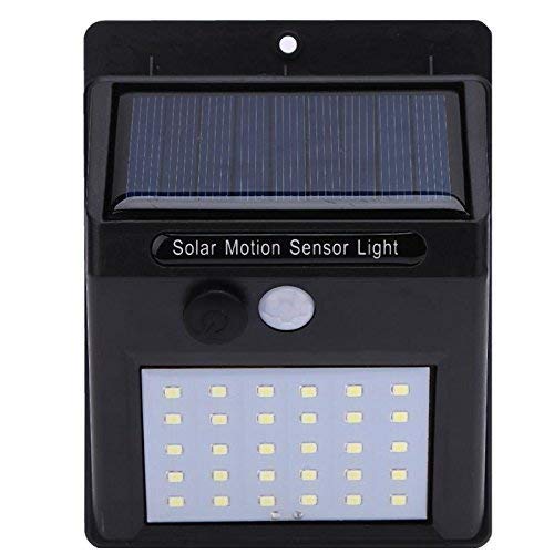 Electomania® 20 LEDs Bright Waterproof Solar Wireless Security Motion Sensor Night Light or Outdoor/Garden Wall Solar Sensor Light for Garden Waterproof Solar Lights for Outdoor Wall Solar Lights for Home