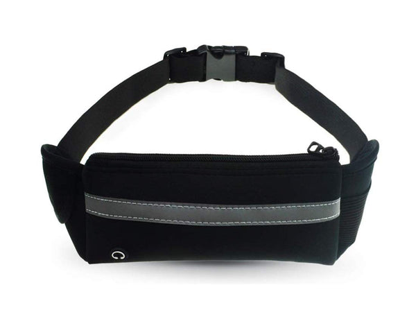 Electomania Waterproof Running Belt Waist Pour Men and Women (Black)