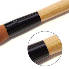 Electomania  Nylon Liquid Foundation Blend Blush Brush with Powder Sponge Puff Makeup (121)