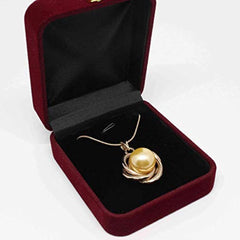 Electomania Square Velvet Necklace Earring Ring Pendant Jewelry Storage Organizer Case