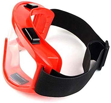 Electomania Adult Motorbike Motocross ATV/Dirt Bike Racing Transparent Goggles with Adjustable Strap (Colours and Designs May Vary)