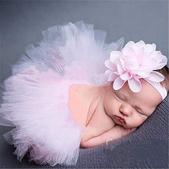 Electomania  Baby Princess Tutu Skirt Headband Photography Props (pink)