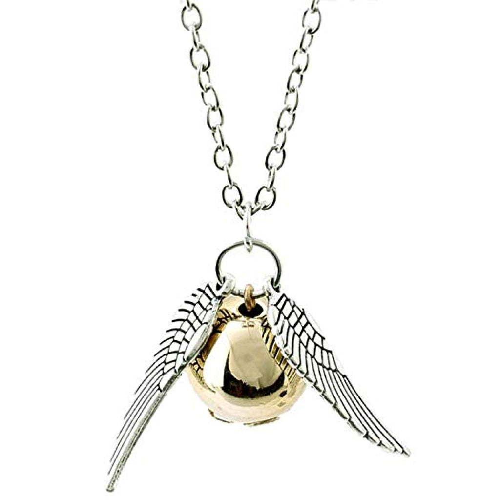 Electomania Harry Potter Golden Snitch Bronze Colour Alloy Necklace for Men and Women