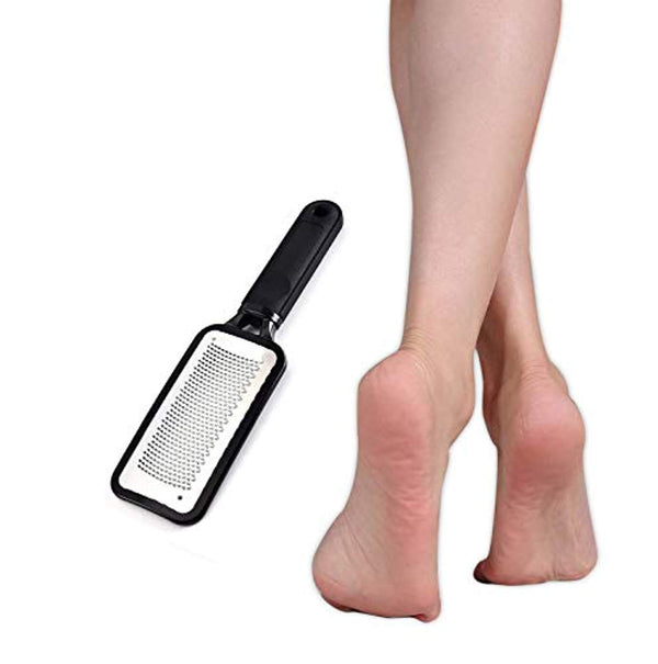 Electomania Metal Colossa Pedicure Rasp Foot File Callus Remover Tool - Black