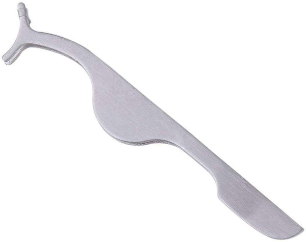 Electomania 2 Pcs Eyelash Extensions Tweezers for Easy Lash Application and Removal - Adjust and Repair Your Lashes in an Instant (Silvery)