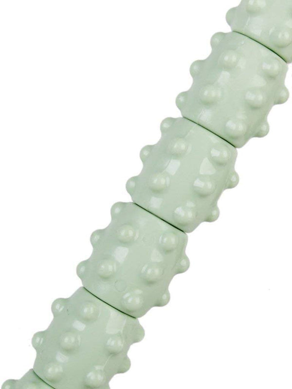 Electomania  Muscle Roller Massage Stick Instant Myofascial Release Pain Relief Trigger Points Leg Sore Cramping Injury Prevention Body Massager (Green)