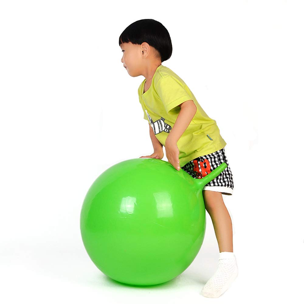 Electomania Kid's Bouncing Inflatable Sit and Jump Ball ( Random Colors and Patterns, 65cm )