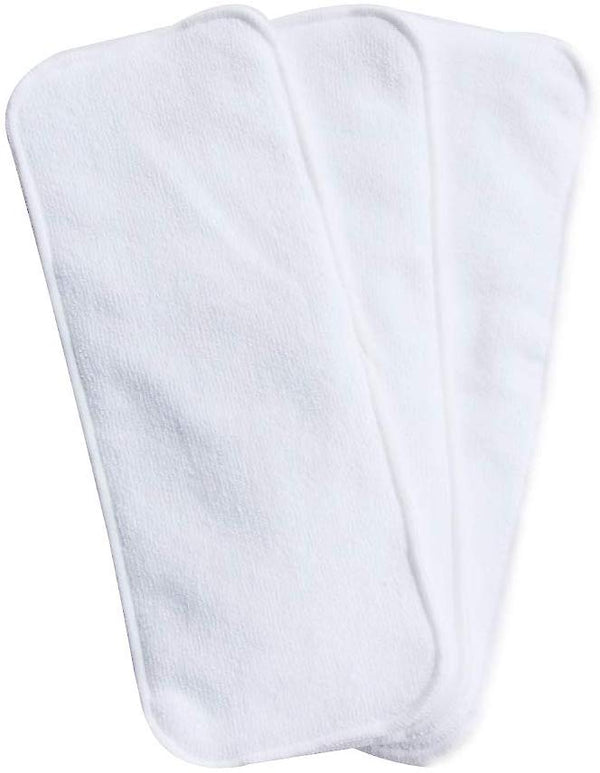 Electomania Microfiber Inserts for Cloth Diapers -Set of 3 (White)