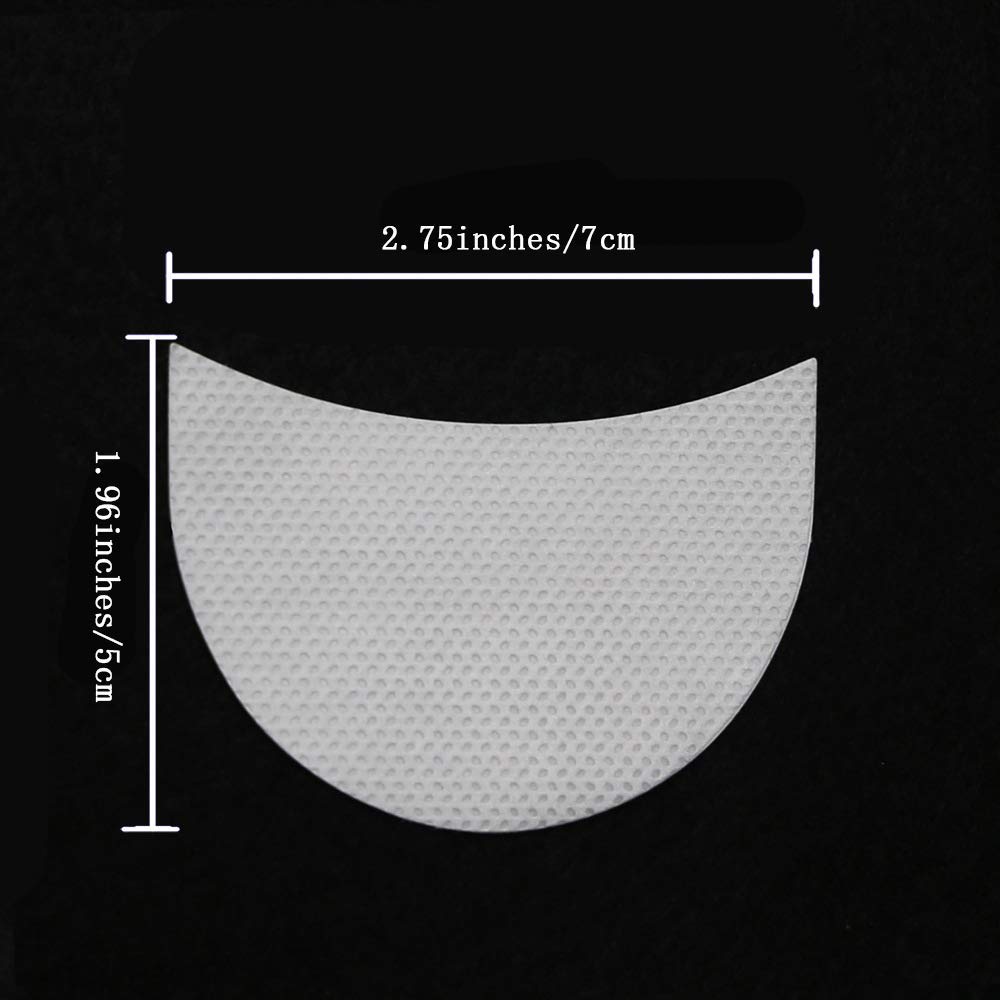 Electomania Eyelash Extensions Pads and Eye Tips Sticker Wraps Make Up Tools - 20pcs - White