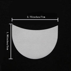 Electomania Eyelash Extensions Pads and Eye Tips Sticker Wraps Make Up Tools - 20pcs - White