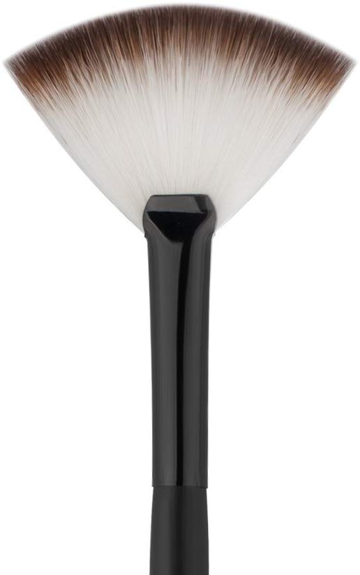 Electomania Small Fan Shape Makeup Brush Cheek Face Powder Foundation Blush Bronzer Brush Cosmetic Tool