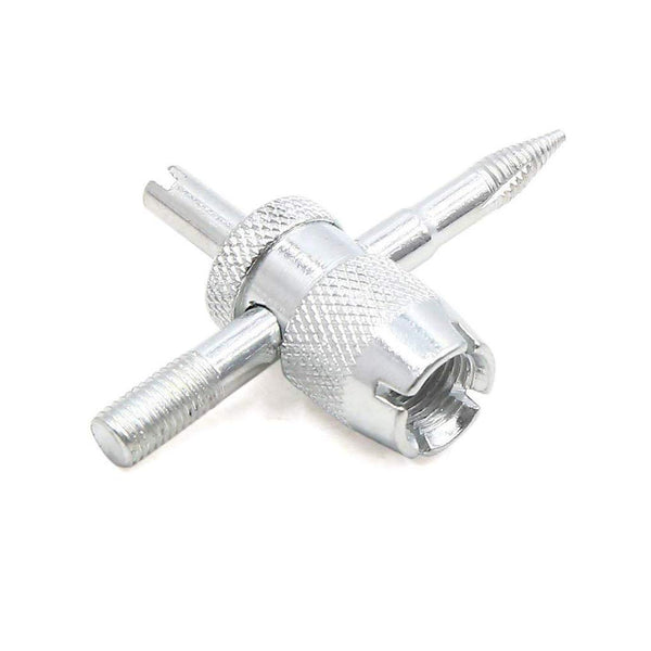 Electomania 4 Way Durable Car Truck Tire Screwdriver Valve Stem Core Remover