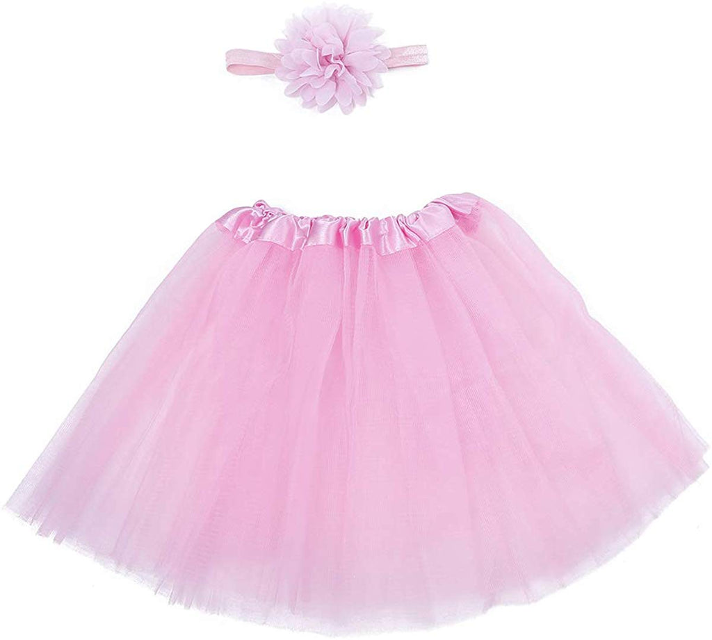 Electomania  Baby Princess Tutu Skirt Headband Photography Props (pink)