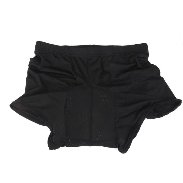 Electomania Men's Cycling Riding Underwear Gel 3D Padded Shorts L (Black)