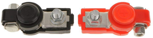 Electomania Adjustable Battery Terminal Clamp Copper Pile Clips with Cover for Auto Truck -2 Pieces