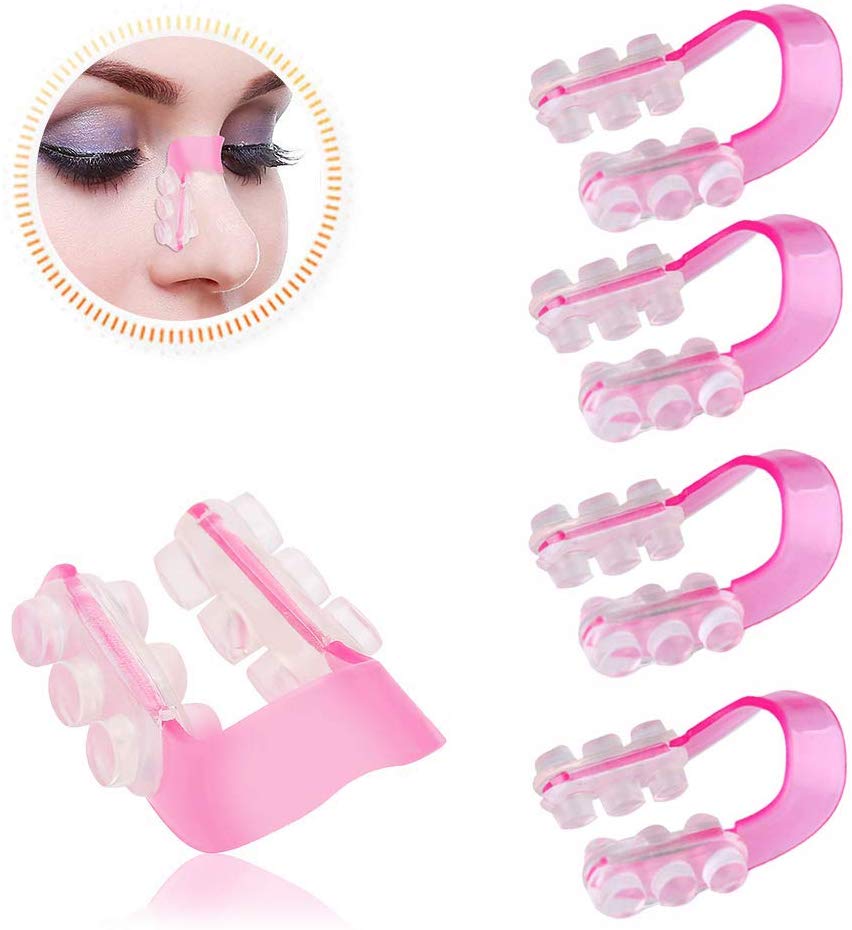 Electomania  Nose Shaper, Fashion Invisible Nose Up Lifting Clip Shaper Shaping Tool Straightening Beauty set of 5