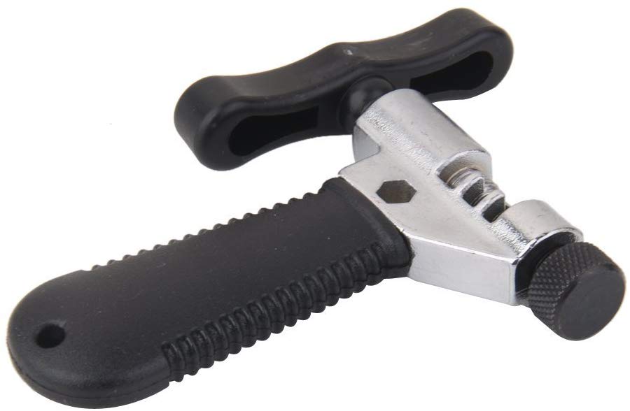 Electomania  Bike Bicycle Chain Breaker Splitter Link Pin Remover Repair Tool (silver black )