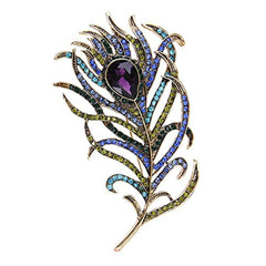 Electomania Women's Alloy Rhinestone Brooch Pin