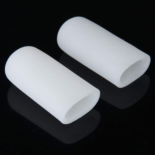 Electomania Silicone Toe Guard Cap Soft to Protect Toes From Blisters and Corns, Milky White