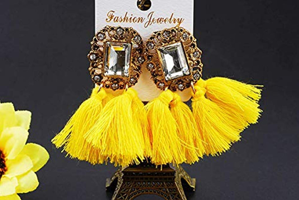 Tassel Decor Drop Earrings | SHEIN USA