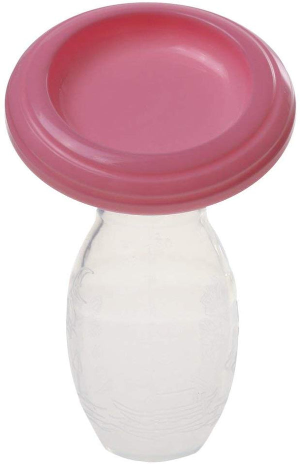 Electomania Ajust Feeding Manual Breast Pump Edible Silica Gel Cover Nipple Care Nipple Care（Pink）