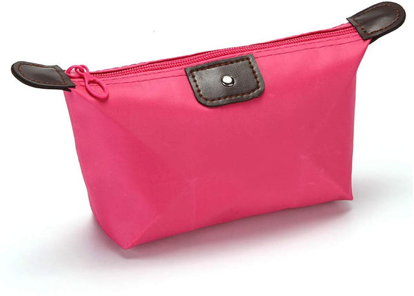 Electomania Women's Multipurpose Pouch or Purse Organizer Cosmetic Bag（Rose red）