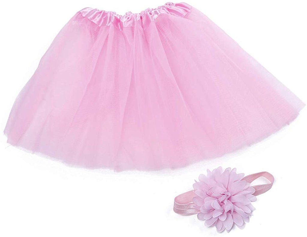 Electomania  Baby Princess Tutu Skirt Headband Photography Props (pink)