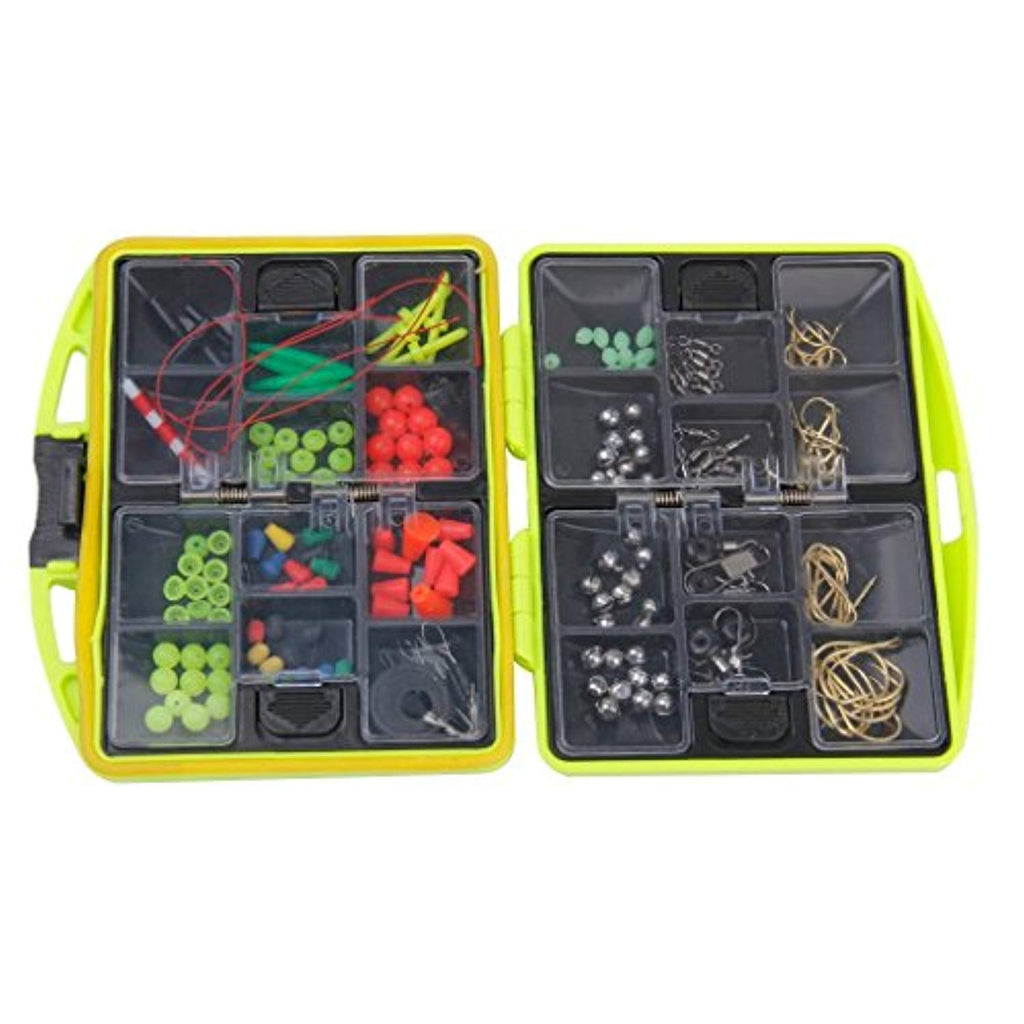 Electomania® 24 Slot Pocket Sized Lure Fishing Accessories Lot Box (Multicolor)