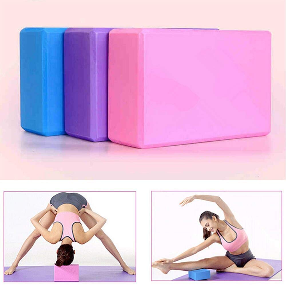Wonder Work Yoga Brick Block EVA Foam Block to Support and Deepen Yoga  Blocks