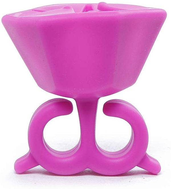 Electomania Nail Silicone Bracket Wearable Nail Polish Bottle Holder