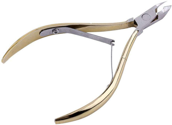 Electomania Nail Art Cuticle Nipper (Gold)