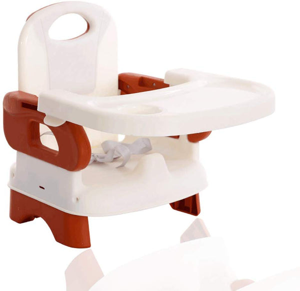 Electomania Feeding Folding Chair for Baby, Toddlers Booster Seat for Eating with 3-Point Harness Secures,Built-in Cup Holder