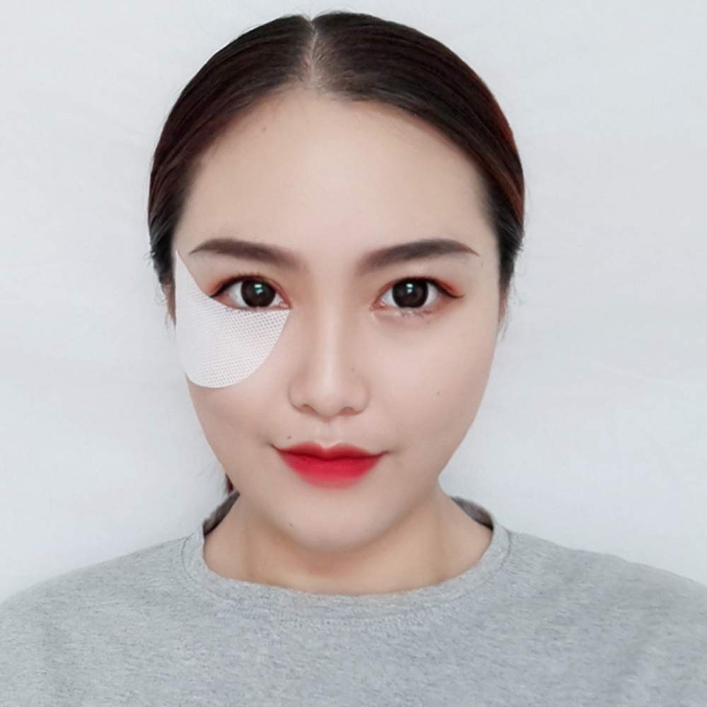 Electomania Eyelash Extensions Pads and Eye Tips Sticker Wraps Make Up Tools - 20pcs - White