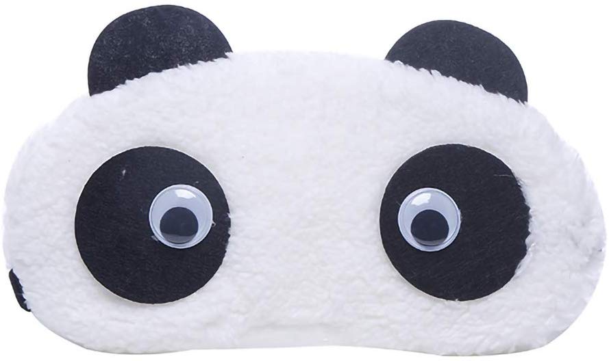 Electomania  Cute cartoon panda sleep mask white -(Random style)