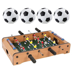 Electomania Soccer Table Foosball Balls Footballs Replacement Balls Table Game Accessories - 1.41 inch Black / White - 4Pcs