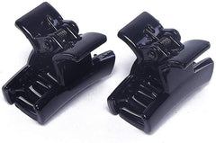 Electomania Hair Butterfly Clip for Girls and Women (Black) - 2 in 1 Set