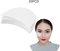 Electomania Eyelash Extensions Pads and Eye Tips Sticker Wraps Make Up Tools - 20pcs - White
