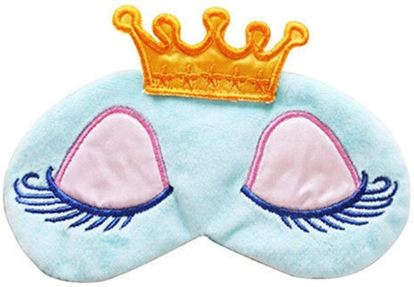 Electomania Cartoon Long Eyelash Sleeping Beauty Crown Sleeping Eye Mask Eyeshad