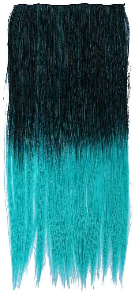Electomania Gradient Dying Hair Piece Wig Clip Cosplay