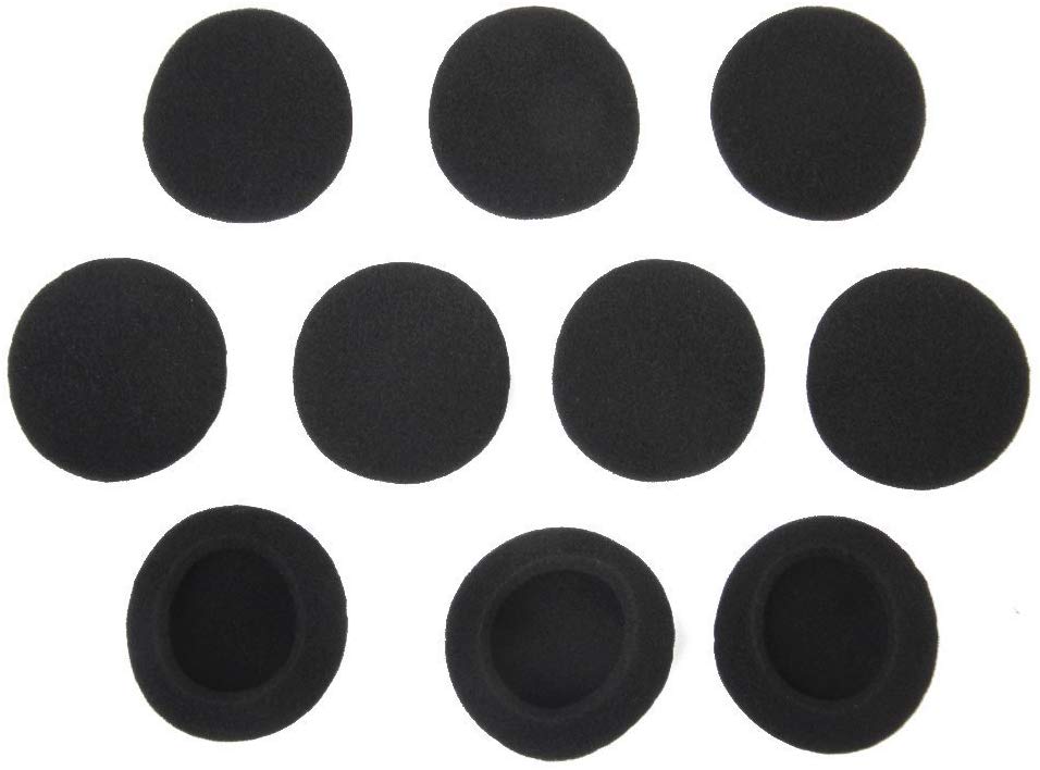 Electomania® 5 Pairs Black Replacement Ear Cushion Pads for Sennheiser PX100 Koss (black)