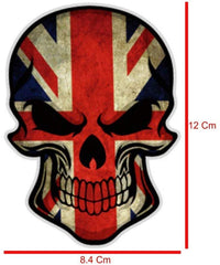 Electomania Skull Metal Head Car Sticker Car Styling Decal