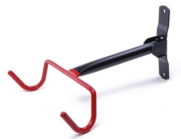 Electomania Wall Mount Bike Hanger Flip Up Garage Bicycle Bike Rack Storage System for Garage Shed with Screws